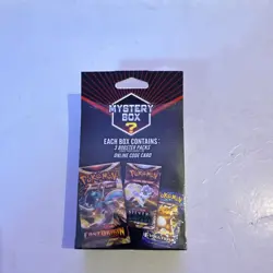 Pokemon Trading Card Game Mystery Box 3 Booster Packs + Online Code Card English - Image 3