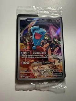Pokemon Wobbuffet Black Star Promo Holo Card 203 Destined Rivals Series SEALED - Image 1