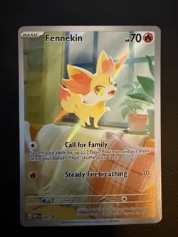 Fennekin 080 Promo Holo Mega Evolution Promo EN 2026 HP70 Basic - Image 1