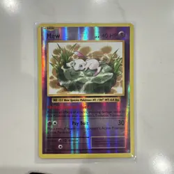 Mew 53/108 Reverse Holo Rare XY Evolutions Pokemon TCG English 2016 - Image 1