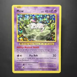 Mew 53/108 - XY Evolutions Holo Rare Pokemon TCG - 2016 legendary - Image 1