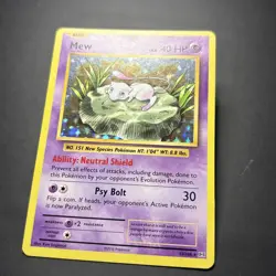 Mew 53/108 - XY Evolutions Holo Rare Pokemon TCG - 2016 legendary - Image 2
