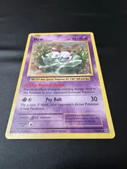 Pokemon Mew 53/108 Holo Rare XY Evolutions 2016 (NM) - Image 2