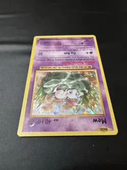 Pokemon Mew 53/108 Holo Rare XY Evolutions 2016 (NM) - Image 4
