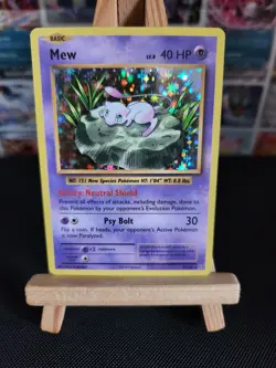 Pokemon Cards - Mew 53/108 Holo XY Evolutions 2016 NM - Image 1