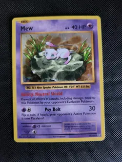 Pokemon Cards - Mew 53/108 Holo XY Evolutions 2016 NM - Image 3