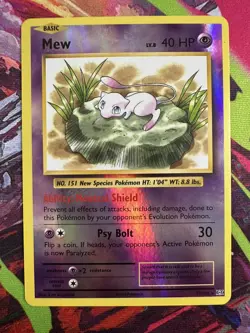 2016 Pokemon XY Evolutions Mew Reverse Holo #53/108 - Image 1