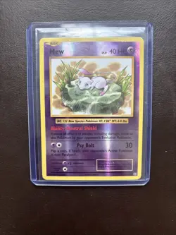 Pokemon 2016 XY Evolutions Reverse Holo Rare Mew #53/108 - Image 1