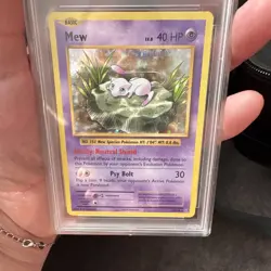 Pokemon 2016 XY Evolutions Mew Holo Rare 53/108 PSA 9 Graded Card - Image 3