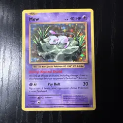 Pokemon 2016 XY Evolutions Mew 53/108 Holo Rare - Near Mint - Image 1