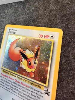Eevee Holo Black Star Promo #11 - Pokemon - Image 3