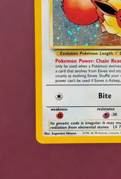 Pokemon 2000 Black Star Promo #11 Eevee Holo, Wizards of the Coast Vintage NM - Image 5