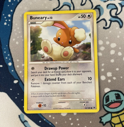 Buneary 53/100 Non Holo Diamond and Pearl Majestic Dawn Pokemon Card 2008 NM - Image 1