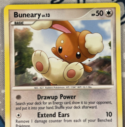 Buneary 53/100 Non Holo Diamond and Pearl Majestic Dawn Pokemon Card 2008 NM - Image 2