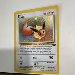 Pokemon TCG Eevee 11/53 Wotc Promo Holo Promo 30 HP English Himeno - Image 2