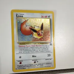 Pokemon TCG Eevee 11/53 Wotc Promo Holo Promo 30 HP English Himeno - Image 3