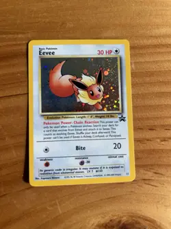 Pokemon TCG 2000 Wizards of the Coast Black Star Promo Eevee (11) - LP/NM - Image 1