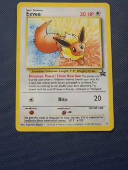 Eevee 11 JR Stamp Rally Promo 2000 Pokemon Card - Image 1