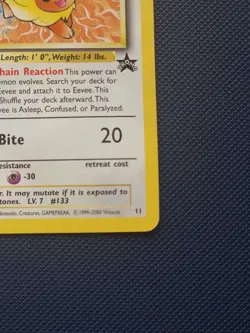 Eevee 11 JR Stamp Rally Promo 2000 Pokemon Card - Image 4