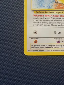 Eevee 11 JR Stamp Rally Promo 2000 Pokemon Card - Image 5