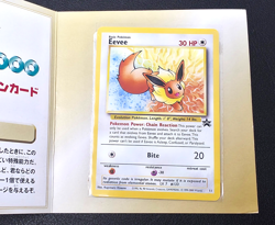 Eevee Non-Holo Black Star Promo 11 - Pokemon Card JR Rally 2000 - Near Mint - Image 3