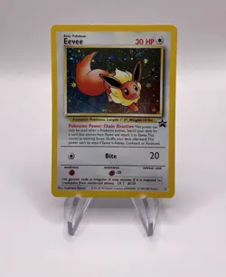 Pokemon Eevee #11 TCG Holo Black Star Promo Card Wizards - Image 1