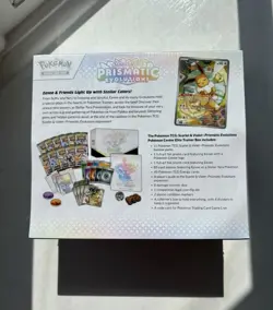 Pokemon Center Prismatic Evolutions Elite Trainer Box 11 Packs Promo Eevee - Image 4