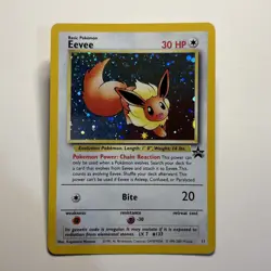Eevee Wotc Black Star Promo #11 - Holo Pokemon LP 1999-2000 - Image 1