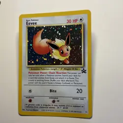 Eevee Wotc Black Star Promo #11 - Holo Pokemon LP 1999-2000 - Image 2