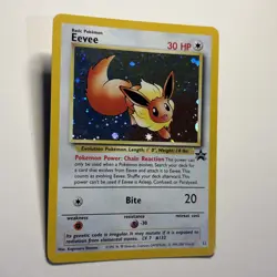 Eevee Wotc Black Star Promo #11 - Holo Pokemon LP 1999-2000 - Image 3