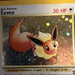 The Pokemon Company Eevee Wotc Promo Holo 11/53 English Basic 30 HP - Image 3