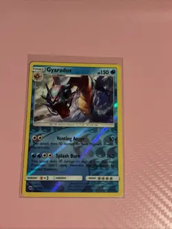 Pokemon Gyarados Card - Venting Anger & Splash Burn Abilities - Image 1