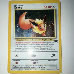 Pokemon TCG Pokemon Promos Eevee Holo Promo #11 Promo Holo Card - Image 1