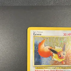 Pokemon TCG Eevee Promo Holo Wotc Promo 11/53 30 HP Basic 2000 - Image 2