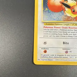 Pokemon TCG Eevee Promo Holo Wotc Promo 11/53 30 HP Basic 2000 - Image 5