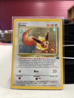 Pokemon TCG Eevee Holo Promo #11 Pokemon Promos Holo Promo Promo - Image 1