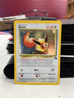 Pokemon TCG Eevee Holo Promo #11 Pokemon Promos Holo Promo Promo - Image 2