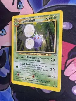 Pokemon Card TCG - Jumpluff 7/111 Neo Genesis Holo LP - Image 3