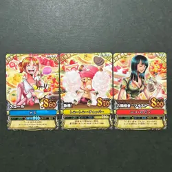 PREORDER Nami C247 Chopper C252 Robin C254 One Piece Berry Match Carddass Cards - Image 1