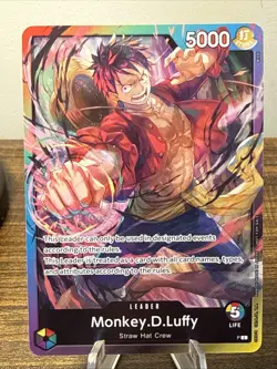 Monkey.D.Luffy (Release Event Leader) P One Piece Promo Card - non foil - Image 1