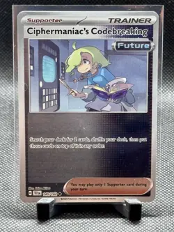 Ciphermaniacs Codebreaking 145/162 - Temporal Forces Pokemon Card - Image 1