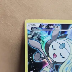 Meloetta XY120 Black Star Promo Full Art Holo Rare Pokemon Card - Image 2