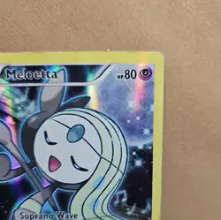 Meloetta XY120 Black Star Promo Full Art Holo Rare Pokemon Card - Image 3