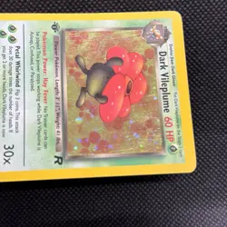 1st Edition HOLO Dark Vileplume- Vintage Pokemon Card Team Rocket 13/82 LP WOTC - Image 5