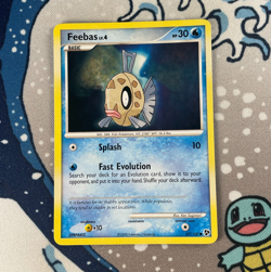 Feebas 67/106 Non Holo Diamond and Pearl Great Encounters Pokemon Card LP/NM - Image 1