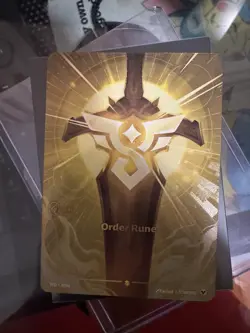Order Rune R06a Riftbound League of Legends Rune Card SFD - Image 1