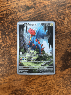 Pokemon TCG Druddigon 151/086 White Flare Illustration Rare Holo Card 2025 - NM - Image 1