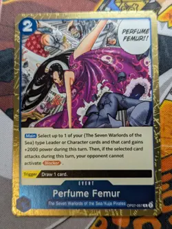 Perfume Femur OP07-057 R 500 Years In The Future One Piece Card Game FOIL - Image 1