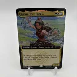 Magic The Gathering X Avatar Katara The Fearless FOIL Promo Card SDCC 2025 - Image 1
