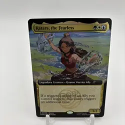 Magic The Gathering X Avatar Katara The Fearless FOIL Promo Card SDCC 2025 - Image 3